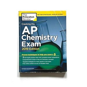 Cracking the AP Chemistry Exam 2019 Edition Paperback Book The Princeton Review